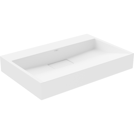 Mexen Ava chiuvetă pe blat din compozit B/O 70 x 46 cm, albă - 23017000