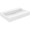 Mexen Ava munkalapra helyezhető mosdó konglomerátumból B/O 70 x 46 cm, fehér - 23017000