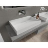 Mexen Ava chiuvetă pe blat din compozit B/O 70 x 46 cm, albă - 23017000