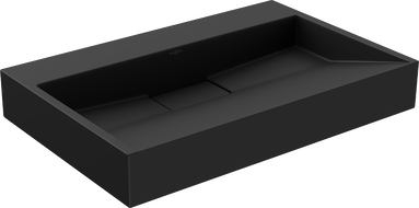 Mexen Ava chiuvetă de blat din conglomerat B/O 70 x 46 cm, neagră - 23017070