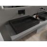 Mexen Ava chiuvetă de blat din granit compozit B/O 70 x 46 cm, neagră - 23017070