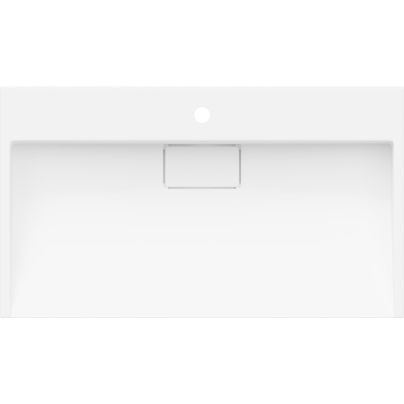 Mexen Ava pult feletti mosdókagyló konglomerátumból 1/O 80 x 46 cm, fehér - 23018001