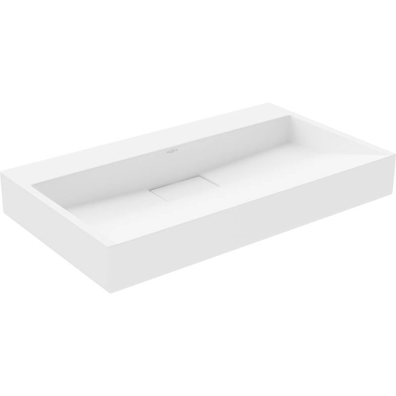 Mexen Ava lavoar de blat din conglomerat B/O 80 x 46 cm, alb - 23018000