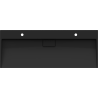 Mexen Ava munkalapra helyezett mosdókagyló konglomerátumból 2/O 120 x 46 cm, fekete - 23011272