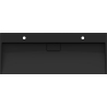 Mexen Ava pultra szerelhető konglomerát mosdókagyló 2 csaplyuk 120 x 46 cm, Fekete - 23011272