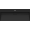 Mexen Ava ovális konglomerátum mosdó 1/O 120 x 46 cm, fekete - 23011271