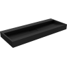 Mexen Ava chiuvetă deasupra blatului din conglomerat B/O 120 x 46 cm, neagră - 23011270