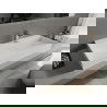 Mexen Ava chiuvetă pe blat din conglomerat 1 orificiu 100 x 46 cm, Albă - 23011001