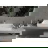 Mexen Ava chiuvetă pe blat din conglomerat 1 orificiu 100 x 46 cm, Albă - 23011001