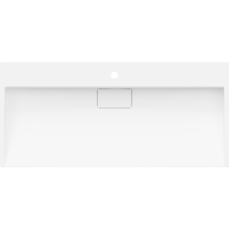 Mexen Ava 1/O pult feletti mosdókagyló konglomerátból 100 x 46 cm, fehér - 23011001