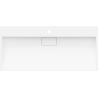 Mexen Ava chiuvetă de blat din conglomerat 1/O 100 x 46 cm, albă - 23011001