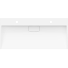 Mexen Ava chiuvetă de blat din conglomerat 2/O 100 x 46 cm, albă - 23011002