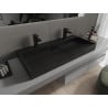 Mexen Ava pult feletti mosdó konglomerátumból 2/O 100 x 46 cm, fekete - 23011072