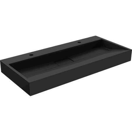 Mexen Ava pult feletti mosdó konglomerátumból 2/O 100 x 46 cm, fekete - 23011072