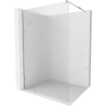 Mexen Kioto Walk-in zuhanyfal 80 x 200 cm, csíkos 8 mm, króm - 800-080-101-01-09
