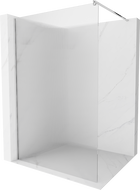 Mexen Kioto Walk-in zuhanyfal 90 x 200 cm, csíkos 8 mm, króm - 800-090-101-01-09