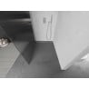 Mexen Kioto zuhanyfal Walk-in 140 x 200 cm, 8 mm csíkos, króm - 800-140-101-01-09
