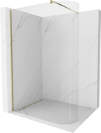 Mexen Kioto paravan rotunjit de duș 80 x 200 cm, Transparent 8 mm, aurie - 800-080-101-50-06
