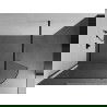 Mexen Kioto paravan rotunjit de duș 80 x 200 cm, Transparent 8 mm, Neagră - 800-080-101-70-06