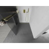 Mexen Kioto+ zuhanyfal Walk-in polccal 80 x 200 cm, csíkos, arany - 800-080-121-50-09