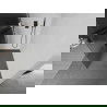 Mexen Kioto+ Walk-in zuhanyfal polccal, 110 x 200 cm, csíkos, fekete - 800-110-121-70-09