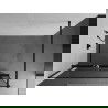 Mexen Kioto+ perete de duș cu raft și cuier 140 x 200 cm, Transparent/Model negru 8 mm, Neagră - 800-140-121-70-70