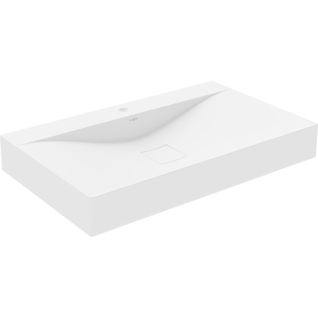 Mexen Poli pultra szerelhető konglomerát mosdókagyló 80 x 48 cm, Fehér - 23028001
