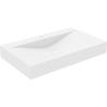 Mexen Poli asztali mosdókagyló konglomerátumból 1/O 80 x 48 cm, fehér - 23028001