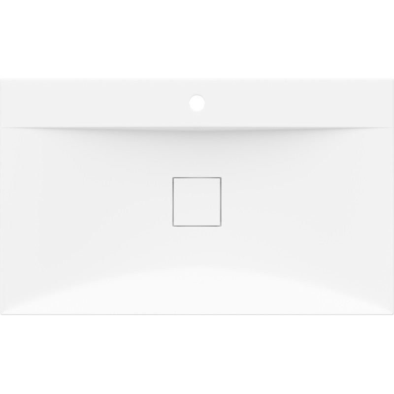 Mexen Poli asztali mosdókagyló konglomerátumból 1/O 80 x 48 cm, fehér - 23028001