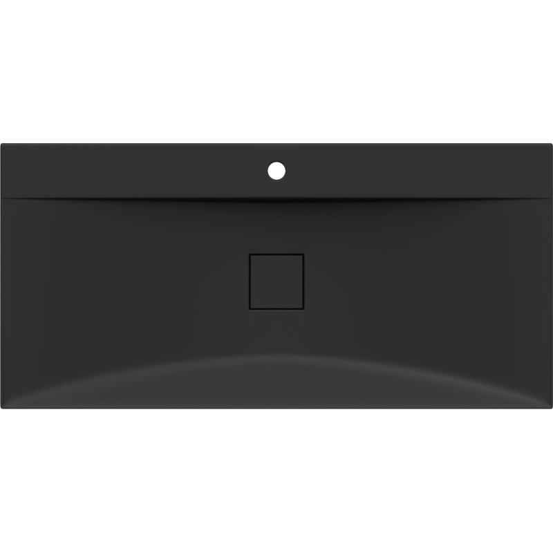 Mexen Poli asztali mosdó konglomerátumból 1/O 100 x 48 cm, fekete - 23021071