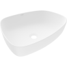 Mexen Ono pultra szerelhető konglomerát mosdókagyló 51 x 39 cm, Fehér - 23045101