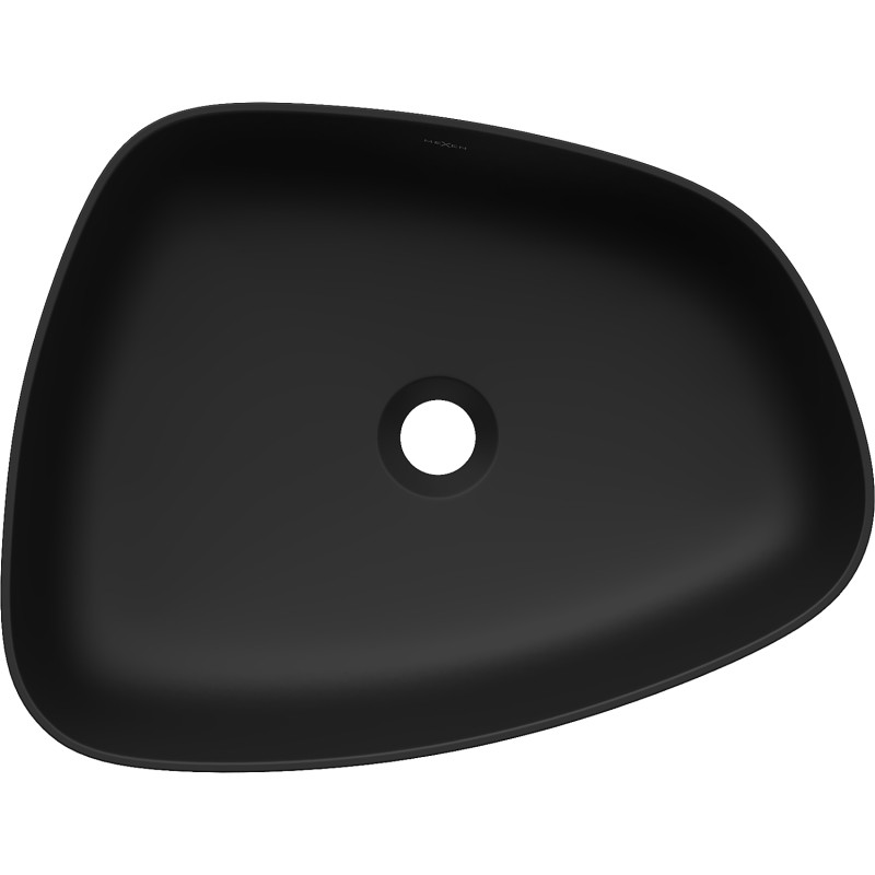 Mexen Ono lavoar de blat din conglomerat 51 x 39 cm, negru - 23045171