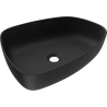 Mexen Ono chiuvetă de blat din conglomerat 51 x 39 cm, neagră - 23045171