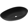 Mexen Nora lavoar pe blat din conglomerat 60 x 36 cm, negru - 23056071