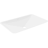 Mexen Esper chiuvetă de blat din conglomerat 60 x 38 cm, albă - 23036001