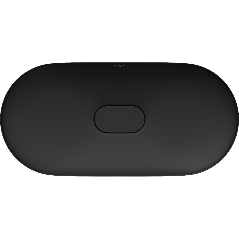 Mexen Sofia konglomerát mosdókagyló 70 x 35 cm, fekete - 23067071