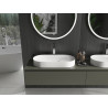 Mexen Sofia 70 x 35 cm-es, fehér, konglomerátum mosdó - 23067001