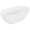 Mexen Rimini szabadon álló, konglomerátumból készült kád 150 x 75 cm, fehér matt - 57241507500