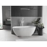 Mexen Rimini szabadon álló konglomerátum kád 150 x 75 cm, fehér matt - 57241507500