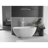 Mexen Rimini szabadon álló, konglomerátumból készült kád 150 x 75 cm, fehér matt - 57241507500