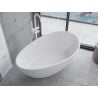 Cadă Mexen Parma de sine stătătoare din conglomerat 160 x 95 cm, alb mat - 57231609500