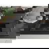 Chiuvetă granit Mexen Elias 1-cameră cu scurgător și baterie bucătărie Savita, negru/argintiu metalic- 6511-73-672601-70-B
