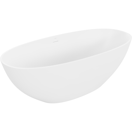 Mexen Bari szabadon álló kád konglomerátumból 165 x 75 cm, fehér matt - 57221657500