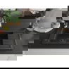 Mexen Elias chiuvetă de granit cu 1 compartiment cu picurător și baterie de bucătărie Savita, negru/auriu metalic - 6511-75-672?