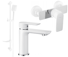 Mexen Alfa DF62 set de duș, alb/crom - 745704DF62-02