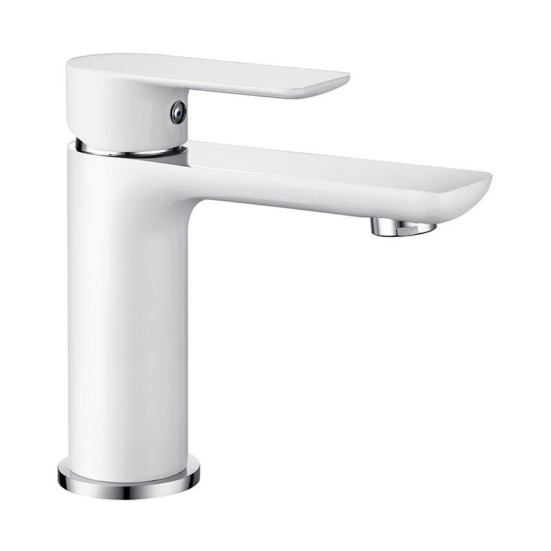 Mexen Alfa baterie pentru chiuvetă, Albă/Crom - 745700-02