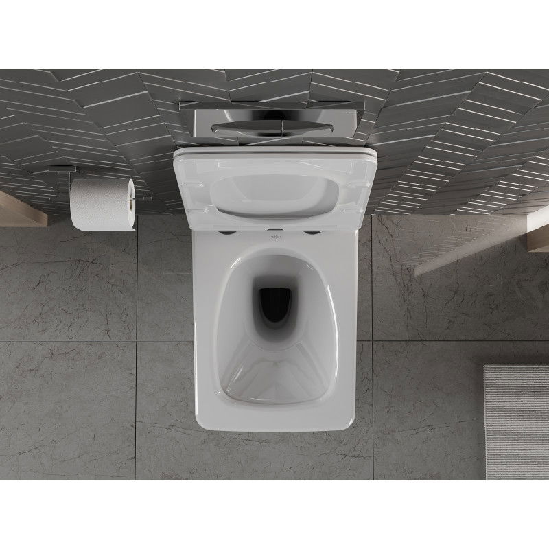 Mexen Vera vas wc Rimless cu capac cu închidere lentă slim, duroplast, alb - 30164000