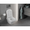 Mexen Vito Rimless WC csésze lassú záródású slim duroplast fedéllel, fényes fehér - 30174000