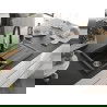 Mexen Bruno chiuvetă granit 1-cameră cu scurgător și baterie bucătărie Savita, negru/auriu metalic - 6513-75-672601-70