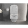 Mexen Vito wc csésze Rimless lassan záródó slim duroplast, fényes fehér - 30174000